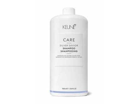 KEUNE CARE SILVER SAVIOR Šampūnas Sidabriniams atspalviams puoselėti, 1000 ml